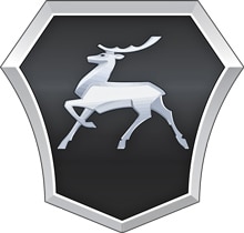 Горьковский автозавод — ГАЗ (GAZ, ГАЗель) — логотип маленький.